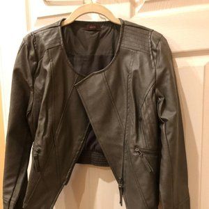 Lightweight leather jacket